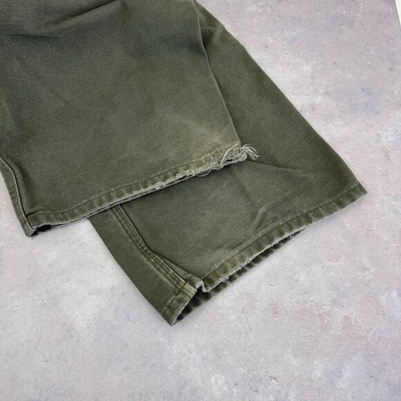 Carhartt Pants Men's 42x32 (Act 40x30) B11 MOS Dungaree Carpenter Canvas Read - Picture 7 of 10